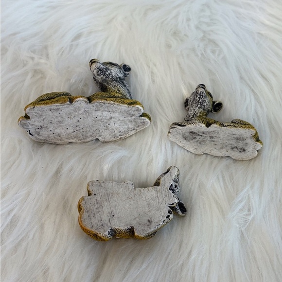 Charming Woodland Deer Figurines Set - Brown - Picture 3 of 5